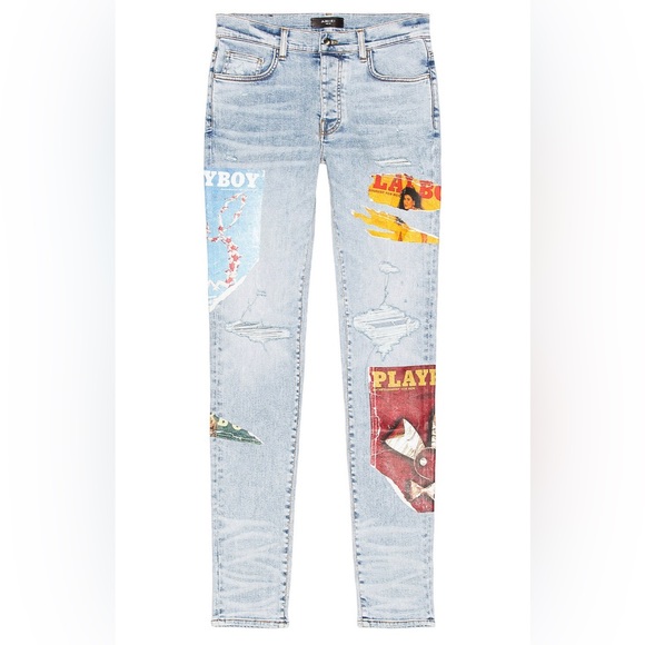 Amiri playboy magazine jeans - Picture 3 of 7